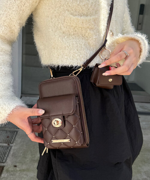 「Chico」 ショルダーバッグ FREE ブラック レディース_画像7