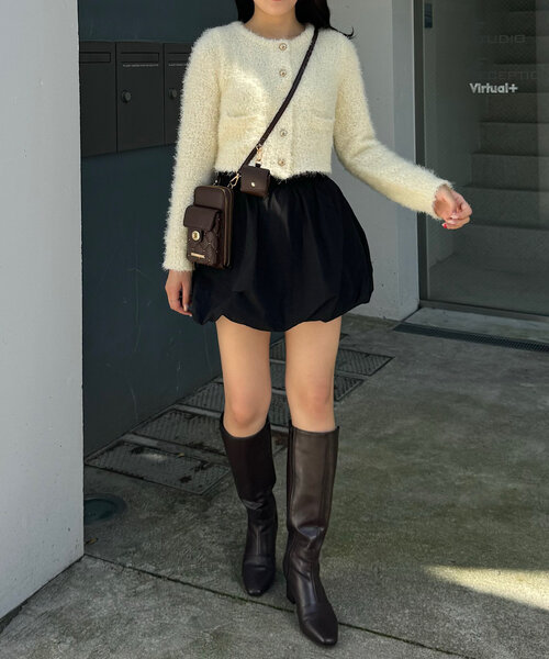 「Chico」 ショルダーバッグ FREE ブラック レディース_画像9