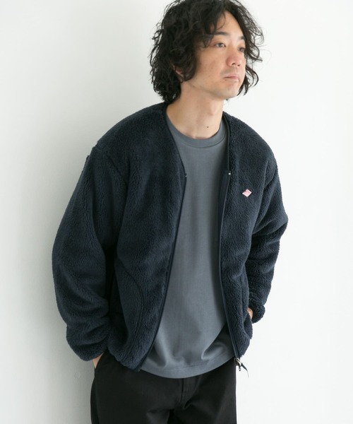 「DANTON」 ブルゾン 40 ブラック メンズ