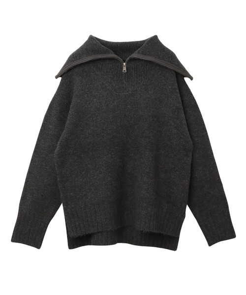 「andme」 「alma design」長袖ニット M ブラック レディース_画像3