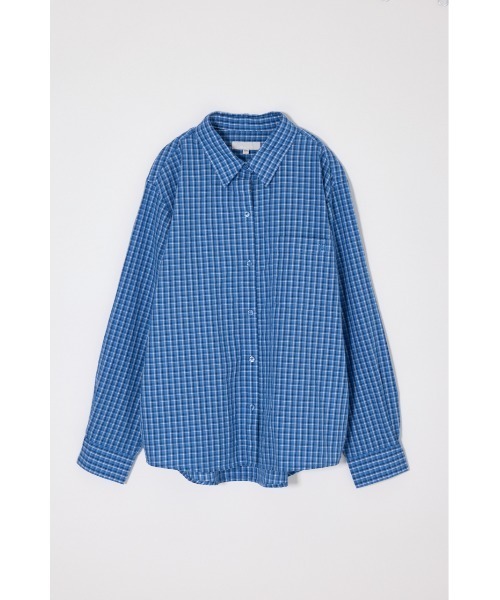 MOUSSY（マウジー） ブラウス シャツ 「26年SS新作」SUCKER CHECK 