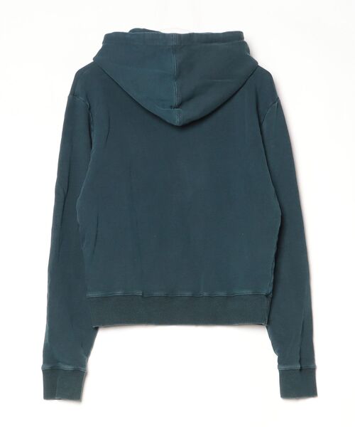 「SAINT LAURENT PARIS」 プルオーバーパーカー X-SMALL グリーン レディースの画像