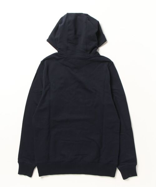「HILFIGER DENIM」 プルオーバーパーカー MEDIUM ブラック レディース_画像2