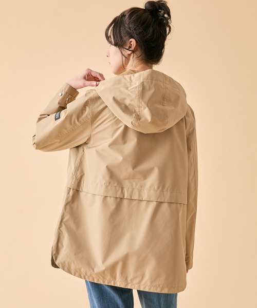 エーグル GORE-TEX ベージュ レディースSサイズ AIGLE（エーグル） マウンテンパーカー ウインドブレーカー GORE-TEX