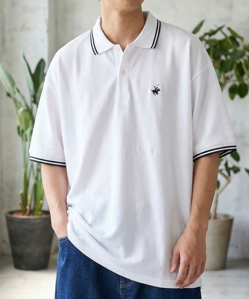 sea vally mountaion club ポロシャツ BEVERLY HILLS POLO CLUB（ビバリーヒルズポロクラブ） ポロシャツ
