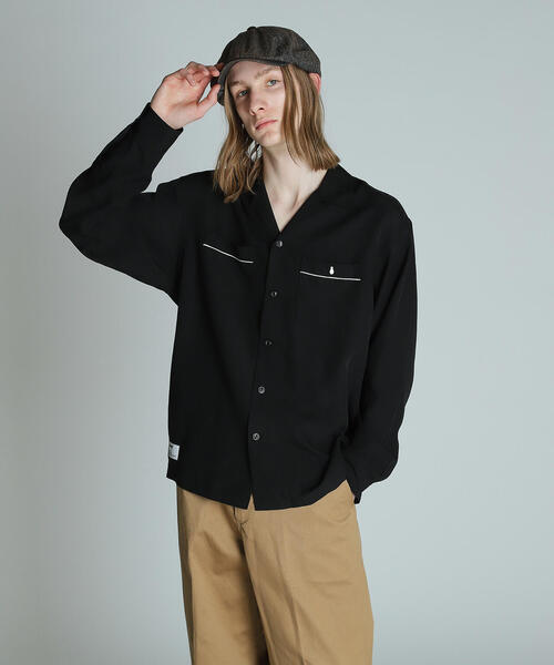 「schott」 長袖シャツ X-LARGE ブラック メンズ