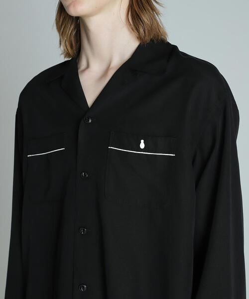 「schott」 長袖シャツ X-LARGE ブラック メンズ