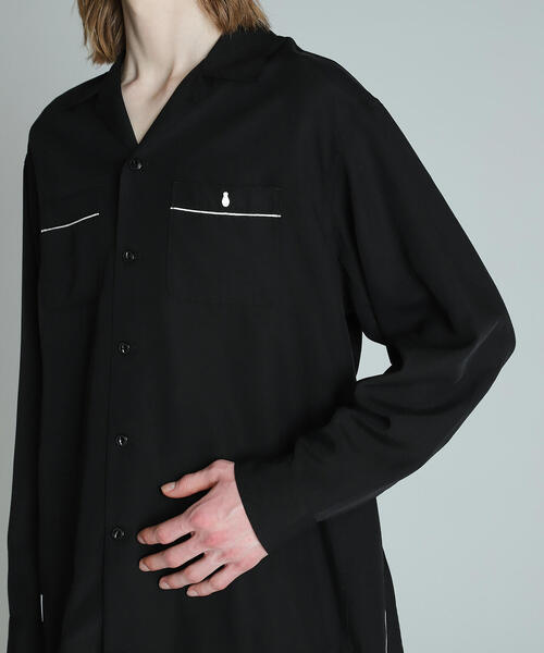 「schott」 長袖シャツ X-LARGE ブラック メンズ
