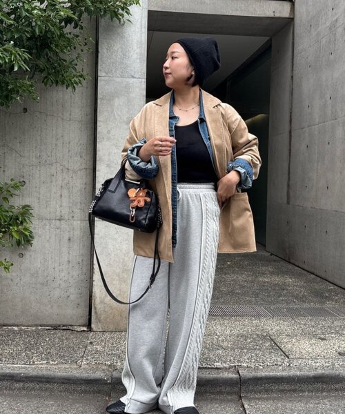 「ear PAPILLONNER」 2WAYバッグ - ベージュ レディース