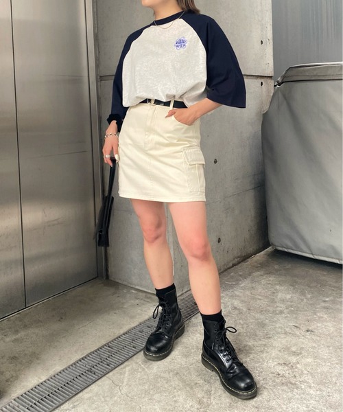 「WHO'S WHO gallery」 ミニスカート FREE アイボリー レディース_画像5