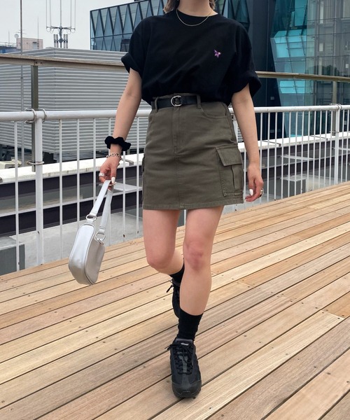 「WHO'S WHO gallery」 ミニスカート FREE アイボリー レディース_画像6