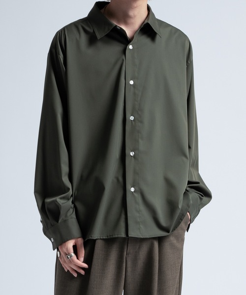 「Casper John」 長袖シャツ LARGE アイボリー メンズ_画像5