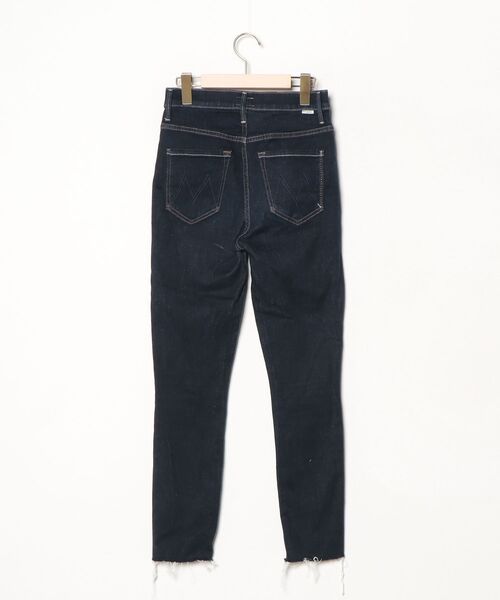 「MOTHER DENIM」 スキニーデニムパンツ 26 ネイビー レディース_画像2