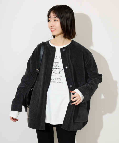 SLOBE IENA（スローブイエナ） ノーカラージャケット FREE