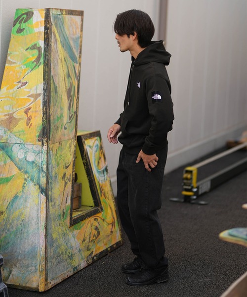 「THE NORTH FACE」 プルオーバーパーカー XX-LARGE スモークグレー メンズ_画像5