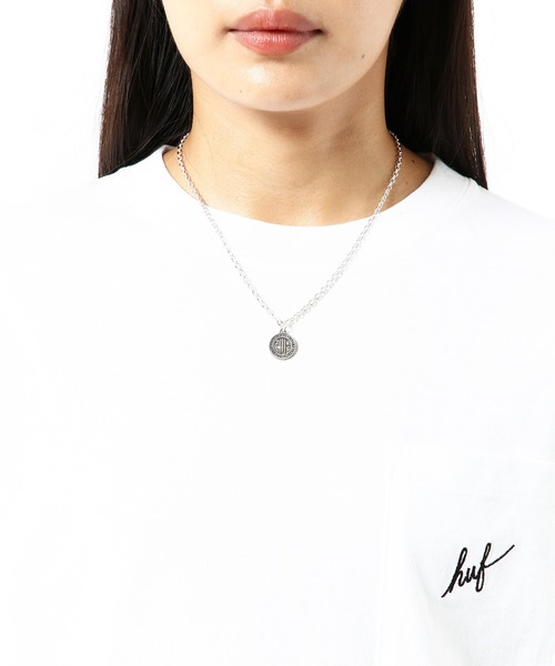 「HUF」 ネックレス O/S シルバー メンズ