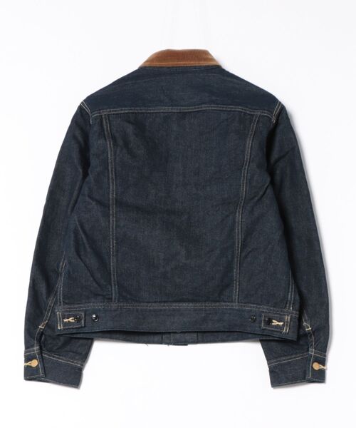 「Lee」 デニムジャケット MEDIUM インディゴブルー メンズの画像