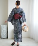 浴衣 有松絞り浴衣3点セット utatane ...の詳細画像4