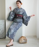 浴衣 有松絞り浴衣3点セット utatane ...の詳細画像5
