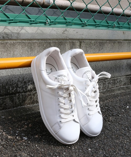 「London Shoe Make」 ローカットスニーカー 24.5cm ブラック メンズ_画像8