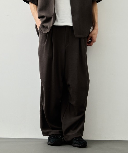 CITY TOKYO ワイドパンツ パンツ 「CITY TOKYO」Multi-flex スノー