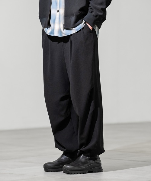 CITY TOKYO ワイドパンツ パンツ 「CITY TOKYO」Multi-flex スノー