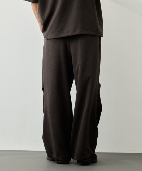 CITY TOKYO ワイドパンツ パンツ 「CITY TOKYO」Multi-flex スノー