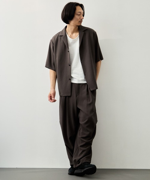 CITY TOKYO ワイドパンツ パンツ 「CITY TOKYO」Multi-flex スノー