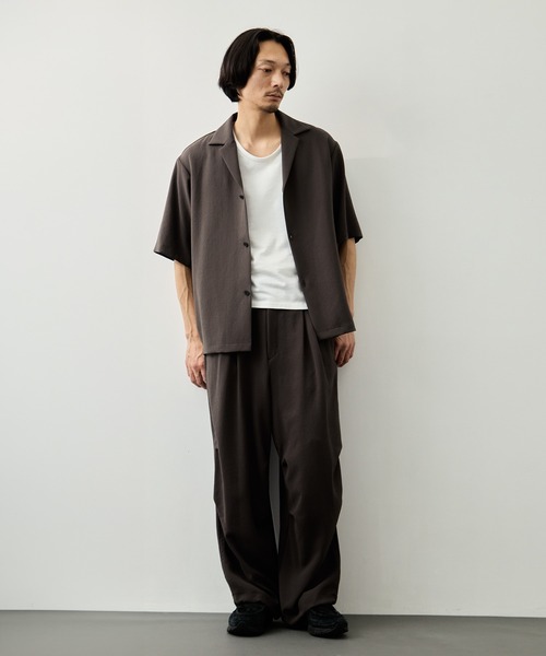 CITY TOKYO ワイドパンツ パンツ 「CITY TOKYO」Multi-flex スノー