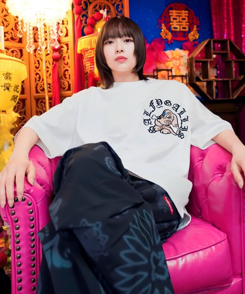 GALFY（ガルフィー） tシャツ 「別注」GA×GALFY-安心のサークルロゴTee