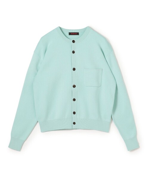 CABaN カーディガン CABaN（キャバン） ニットカーディガン L ブルー メンズ : ZOZOTOWN