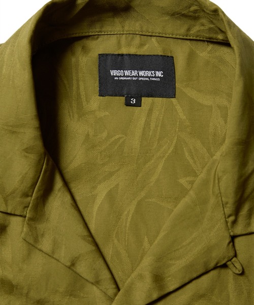 「VIRGOwearworks」 半袖シャツ 2 ホワイト メンズ_画像4