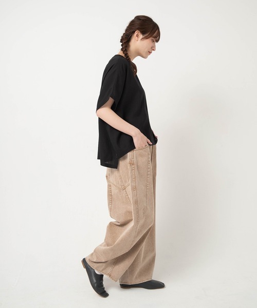 URCH RNA ワイドパンツ ジーンズ デニム デニムパンツ R4468 ケミカル