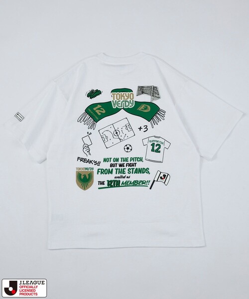 FREAK'S STORE（フリークスストア） tシャツ J.LEAGUE × FREAK'S STORE