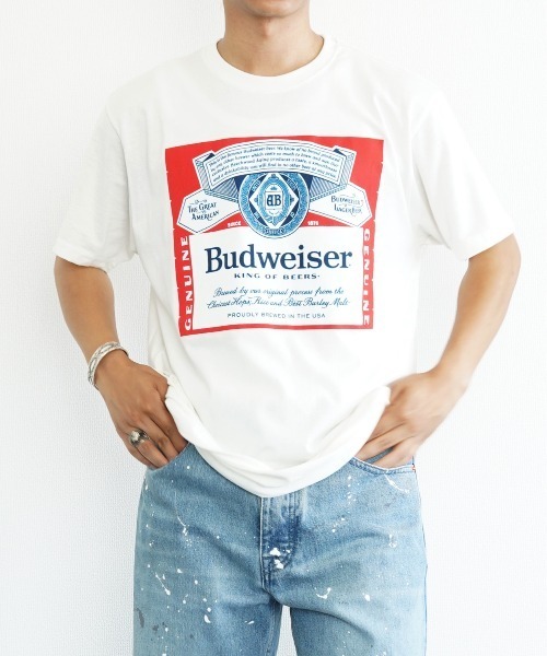 THRIFTY LOOK tシャツ BUDWEISER バドワイザー / CLASSIC LABEL TEE