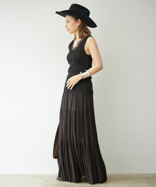 Deuxieme Classe（ドゥーズィエムクラス） ロング スカート *Sheer