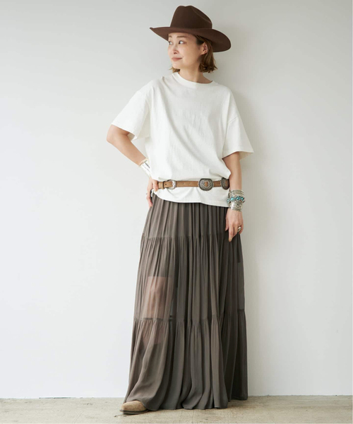 Deuxieme Classe（ドゥーズィエムクラス） ロング スカート *Sheer