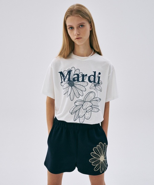 「Mardi Mercredi」 半袖Tシャツ FREE ブラック系その他 レディース_画像9
