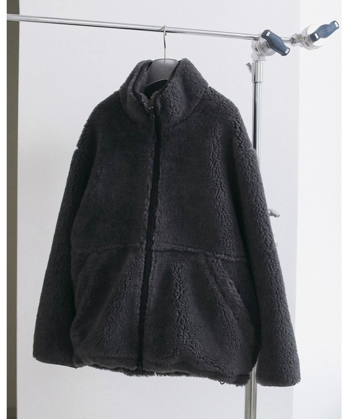 anuke（アンヌーク） ブルゾン アウター Boa Zip Blouson レディース