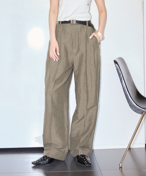 「CITYSHOP」 パンツ 38 ネイビー レディース_画像2