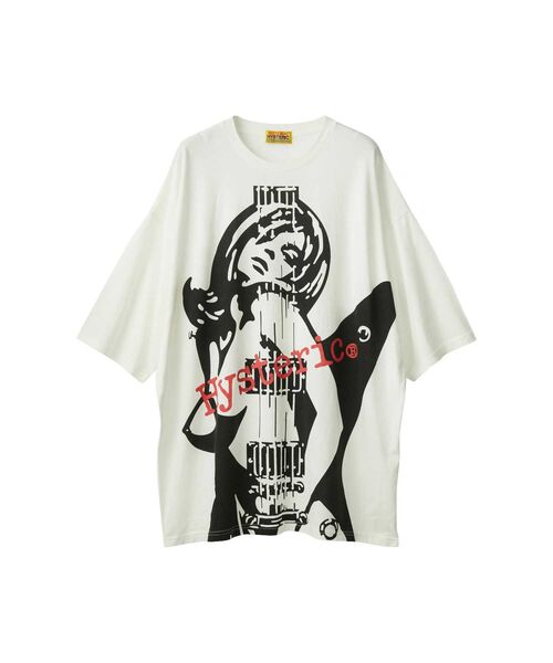【未使用】HYSTERIC GLAMOUR カットソー ワンピース HYSTERIC GLAMOUR（ヒステリックグラマー） Tシャツワンピース FREE