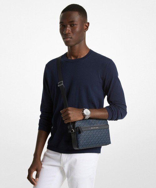 「MICHAEL KORS」 ショルダーバッグ FREE ブルー系その他 メンズ_画像8