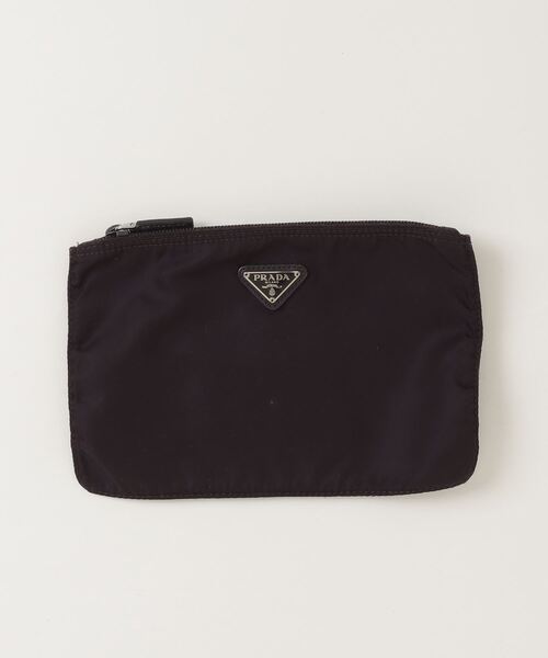 PRADA（プラダ） ポーチ - ブラック レディース : ZOZOTOWN Yahoo!店