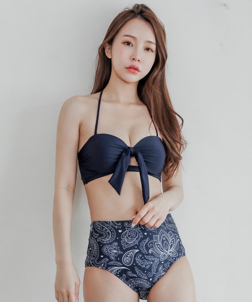 Lace Ladies（レースレディース） 水着 ワイドパンツ付バックレース