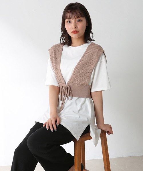 トップス ビスチェ付トップス Canadadestino Com Br