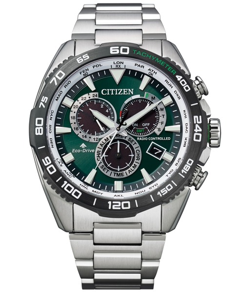 CITIZEN　電波ソーラー　クロノグラフ　タキメーター タキメーター | シチズンウオッチ オフィシャルサイト ［CITIZEN