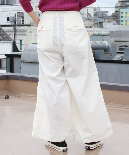 【新品未使用】MEYAME MEY-1511パンツ MEYAME / メヤメ】 SIDE ZIP FLARE CORDUROY（その他パンツ