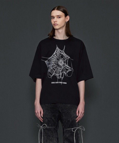 SHAREEF（シャリーフ） tシャツ ”SPIDERWEB” S/S T-SHIRTS メンズ