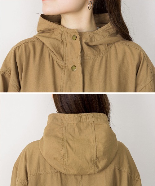 atONE（アットワン） マウンテンパーカー ウインドブレーカー サイド