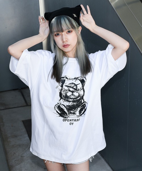 韓国ブランド『OY/オーワイ』 ODOLLY T くま 半袖Tシャツ